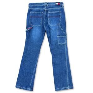 Y2K Tommy Hilfiger Straight Leg Carpenter Style Jeans | Size 11 |